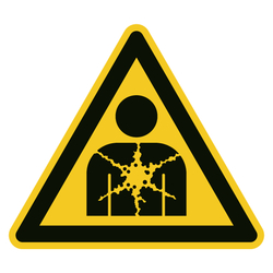 Warnzeichen Warnung vor gesundheitsgefährdenden Stoffen oder Gemischen DIN EN ISO 7010 W071