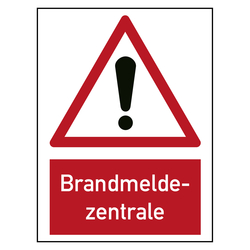 Brandschutzzeichen Brandmeldezentrale