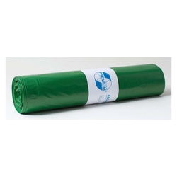 DEISS Müllsack Recycling - 120 Liter, grün, 25 Stück, Recycling-LDPE