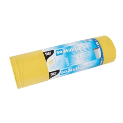 PAPSTAR Müllsäcke - 120 L, LDPE, gelb, 50 Stück