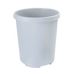 HAN Großpapierkorb KLASSIK XXL - 50 Liter, rund, extra stabil, lichtgrau