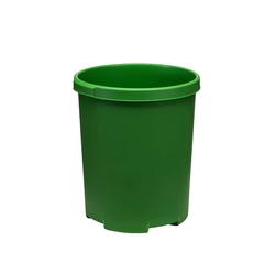 HAN Großpapierkorb KLASSIK XXL - 50 Liter, rund, extra stabil, grün