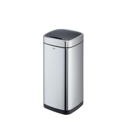 DURABLE Papierkorb NO TOUCH - 35 l, rechteckig, Edelstahl