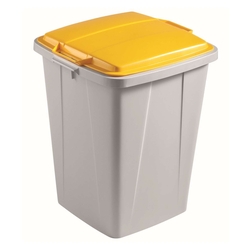 DURABLE Abfallsammler Set DURABIN 90 - grau/gelb