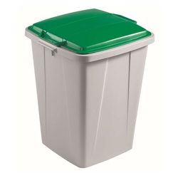 DURABLE Abfallsammler Set DURABIN 90 - grau/grün