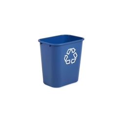 RUBBERMAID Recycling-Abfallkorb - 26 L, blau