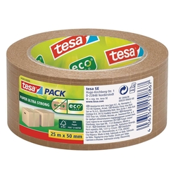 TESA Packband tesapack® Papier Ultra Strong ecoLogo® - 50 mm x 25 m, braun