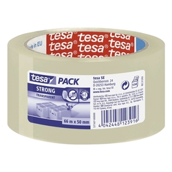 TESA Packband Strong 5716 - 50 mm x 66 m, transparent, PP