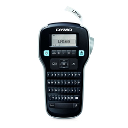 DYMO Beschriftungsgerät LabelManager 160 - QWERTZ-Tastatur  schwarz/silber