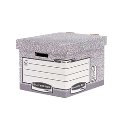 BANKERS BOX Standard Archivbox Bankers Box® System  335 x 292 x 404 mm  grau