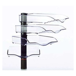 NOVUS Belegefach NOVUS CopySwinger IV anthrazit Schalenset, B4, 4 Stück, Kunststoff, M