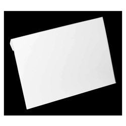 DURABLE Kennzeichnungstasche HARD COVER mit Falz - A4 quer, transparent, 10 Stück