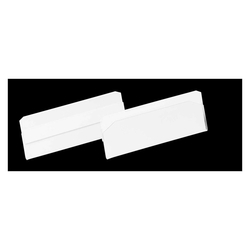 DURABLE Etikettentasche HARD COVER - 100 x 38 mm, transparent, selbstklebend, 10 Stück