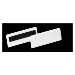 DURABLE Etikettentasche HARD COVER - 100 x 38 mm, transparent, magnetisch, 10 Stück