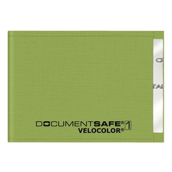 VELOCOLOR Ausweishülle Document Safe® VELOCOLOR® - 90 x 63 mm, PP, grün