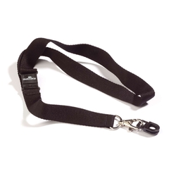 DURABLE Kartenhalter CARD FIX MIT TEXTILBAND 20, max. 1 mm, schwarz, 44 cm