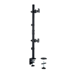 KENSINGTON Bildschirmträger 32" Vertikal Dual schwarz