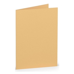 RÖSSLER Briefkarte Paperado - A7, 220 g/qm, doppelt, hoch, melon gerippt