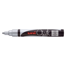 UNI-BALL Kreidemarker Uni Chalk - 1,8 - 2,5 mm, silber