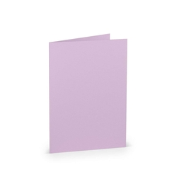 RÖSSLER Briefkarte Paperado - B6, 220 g/qm, doppelt, hoch, orchidee gerippt