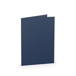 RÖSSLER Briefkarte Paperado - B6, 220 g/qm, doppelt, hoch, jeans gerippt