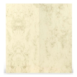 RÖSSLER Briefkarte Paperado - DL, 220 g/qm, doppelt, hoch, planliegend, chamois marmora