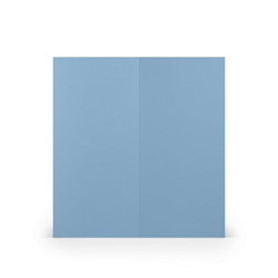 RÖSSLER Briefkarte Paperado - DL, 220 g/qm, doppelt, hoch, planliegend, dunkelblau gerippt