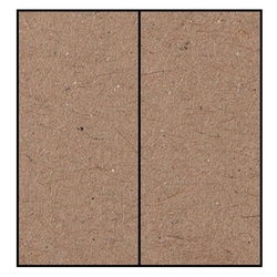 RÖSSLER Briefkarte Paperado - DL, 240 g/qm, doppelt, hoch, planliegend, kraft