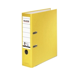FALKEN Recycolor-Ordner - A4, 8 cm, gelb