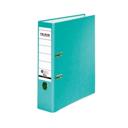 FALKEN Recycolor-Ordner - A4, 8 cm, türkis