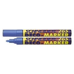 SCHNEIDER Windowmarker Deco-Marker Maxx 265, 2-3 mm, hellblau