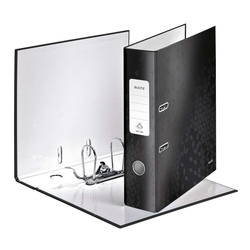 LEITZ 1005 Qualitäts-Ordner WOW - A4, breit, Schlitz, schwarz