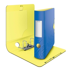 LEITZ 1116 Qualitäts-Ordner Urban Chic - PP, A4, breit, blau