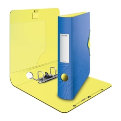 LEITZ 1117 Qualitäts-Ordner Urban Chic - PP, A4, schmal, blau