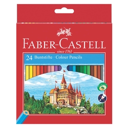 FABER CASTELL Buntstift Classic Colour - 24er Kartonetui