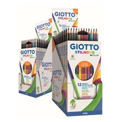 GIOTTO Farbstifte Stilnovo Bicolor - 12er Kartonetui