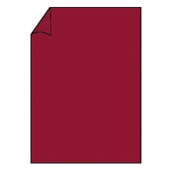 RÖSSLER Briefbogen Paperado - A4, 100 g/qm, rosso gerippt