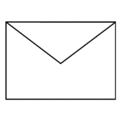 RÖSSLER Briefhülle Paperado - C6, 100 g/qm, weiß gerippt, Seidenfutter