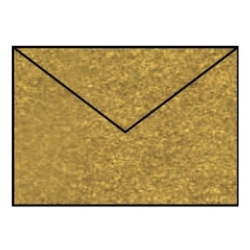 RÖSSLER Briefhülle Paperado - C6, 120 g/qm, gold metallic