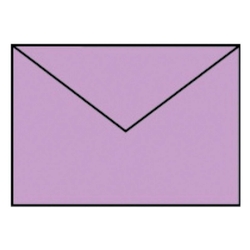 RÖSSLER Briefhülle Paperado - C6, 100 g/qm, orchidee gerippt, Seidenfutter