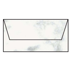 RÖSSLER Briefhülle Paperado - DL, 100 g/qm, grau marmora, Seidenfutter