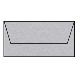 RÖSSLER Briefhülle Paperado - DL, 100 g/qm, silber metallic