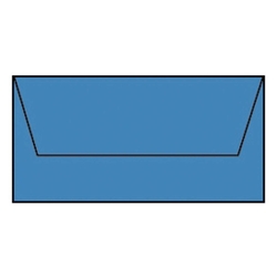 RÖSSLER Briefhülle Paperado - DL, 100 g/qm, stahlblau gerippt, Seidenfutter