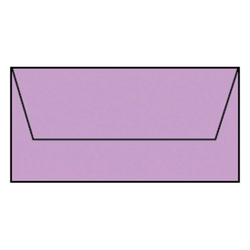 RÖSSLER Briefhülle Paperado - DL, 100 g/qm, orchidee gerippt, Seidenfutter