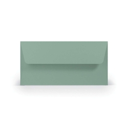 RÖSSLER Briefhülle Paperado - DL, 100 g/qm, eucalyptus gerippt, Seidenfutter