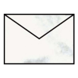 RÖSSLER Briefhülle Paperado - C7, 100 g/qm, grau marmora, Seidenfutter