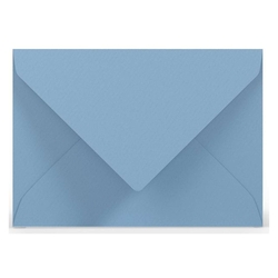 RÖSSLER Briefhülle Paperado - C7, 100 g/qm, dunkelblau gerippt, Seidenfutter