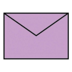 RÖSSLER Briefhülle Paperado - C7, 100 g/qm, orchidee gerippt, Seidenfutter