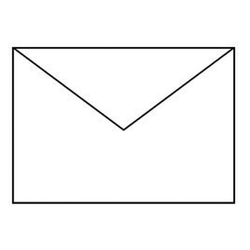 RÖSSLER Briefhülle Paperado - C5, 100 g/qm, weiß gerippt, Seidenfutter