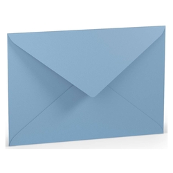 RÖSSLER Briefhülle Paperado - C5, 100 g/qm, dunkelblau gerippt, Seidenfutter